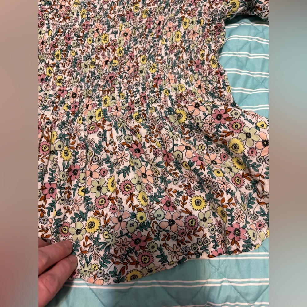 EUC Ana Floral Crop Top Xl no flaws - Picture 5 of 8